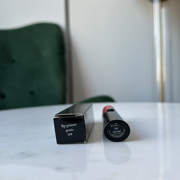 NEW Giorgio Armani Lip Power Long Lasting Lipstick - 202 Grazia brown rose - Picture 5 of 5